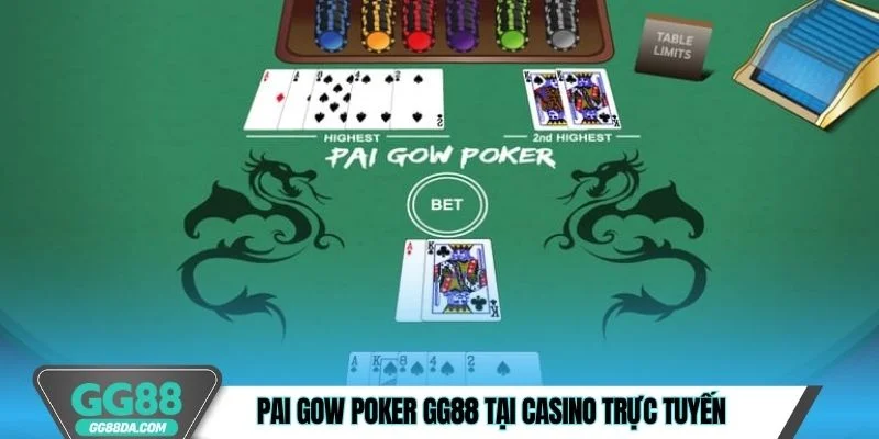 Pai Gow Poker GG88  tại casino trực tuyến